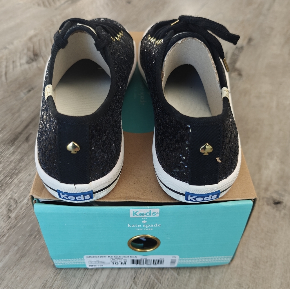 Keds Women's Kickstart KS Glitter Black - Picture 8 of 11